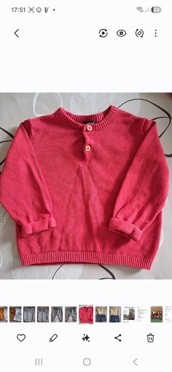 Pull bébé 