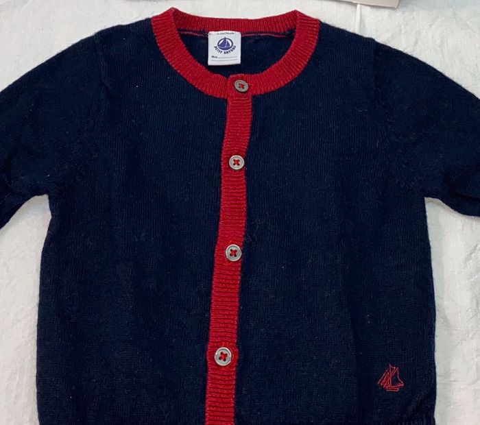 gilet Petit Bateau 12 mois - photo numéro 2