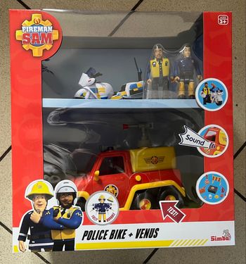 Sam le pompier Police bike