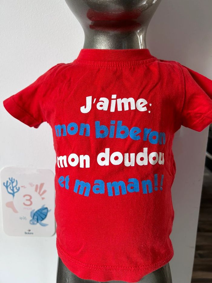 Tee shirt 3 mois