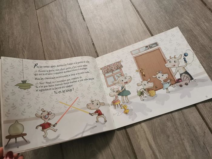 Le loup et les sept chevreaux, un conte des frères Grimm - photo numéro 3