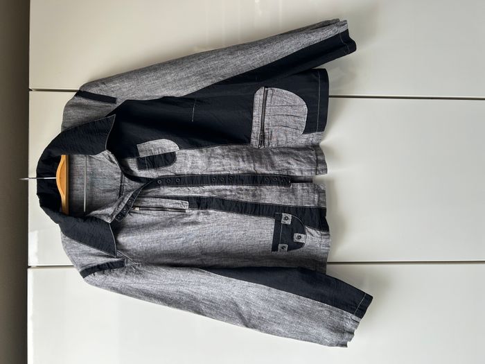 Gilet gris à épaulettes un point c'est tout - Taille XXL