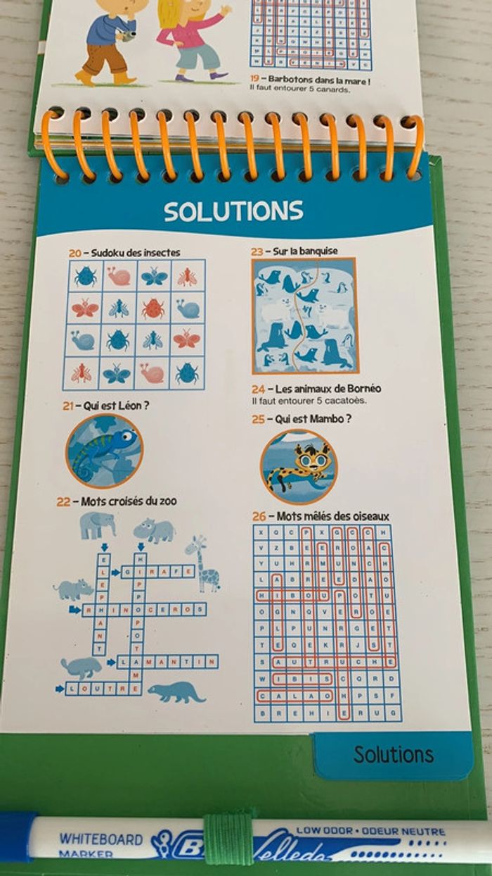 Livre 45 jeux effaçables Auzou - photo numéro 6