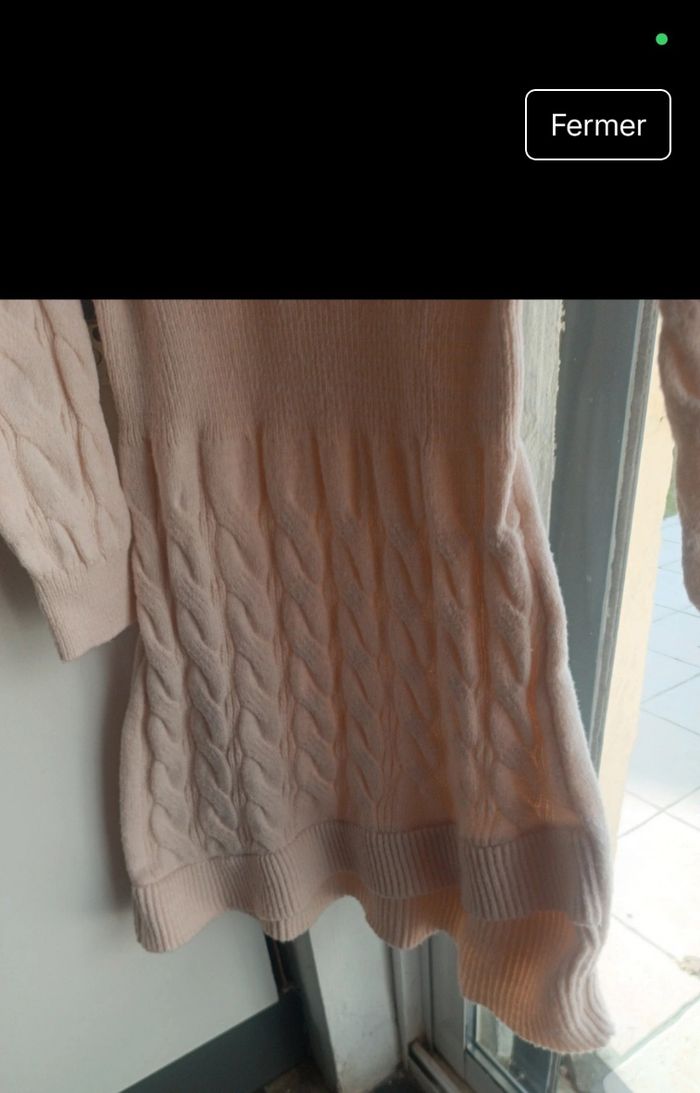 Robe laine  moulante - photo numéro 2