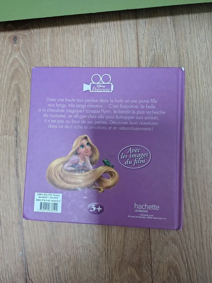 Livre Disney Raiponce l historie du film - photo numéro 2