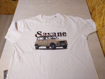 Tee shirt Renault 4L Savane