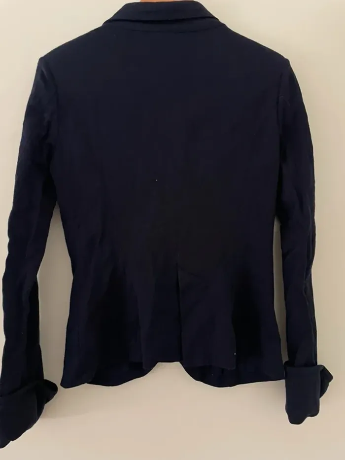 Blazer marine Xanaka taille 36 - photo numéro 4