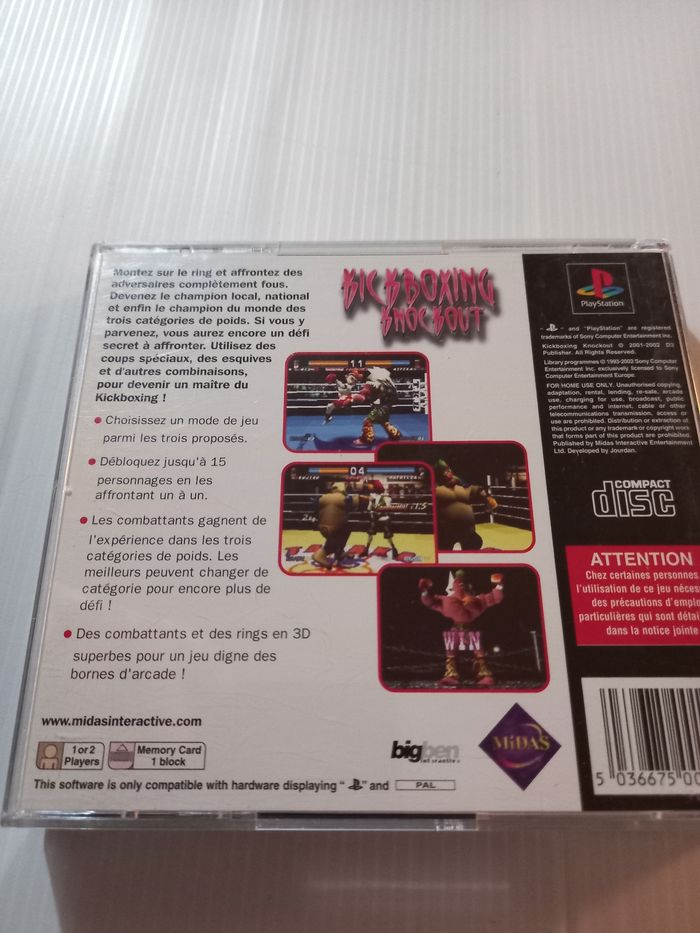 Ps1 kickboxing knockout - photo numéro 7