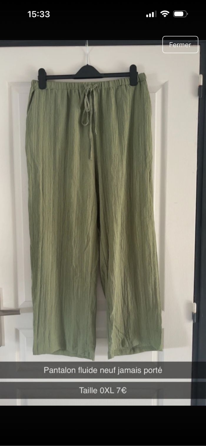 Pantalon fluide