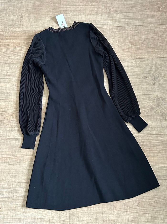 Robe noire neuve à manches longues Morgan taille XS (valeur 65€) - photo numéro 8