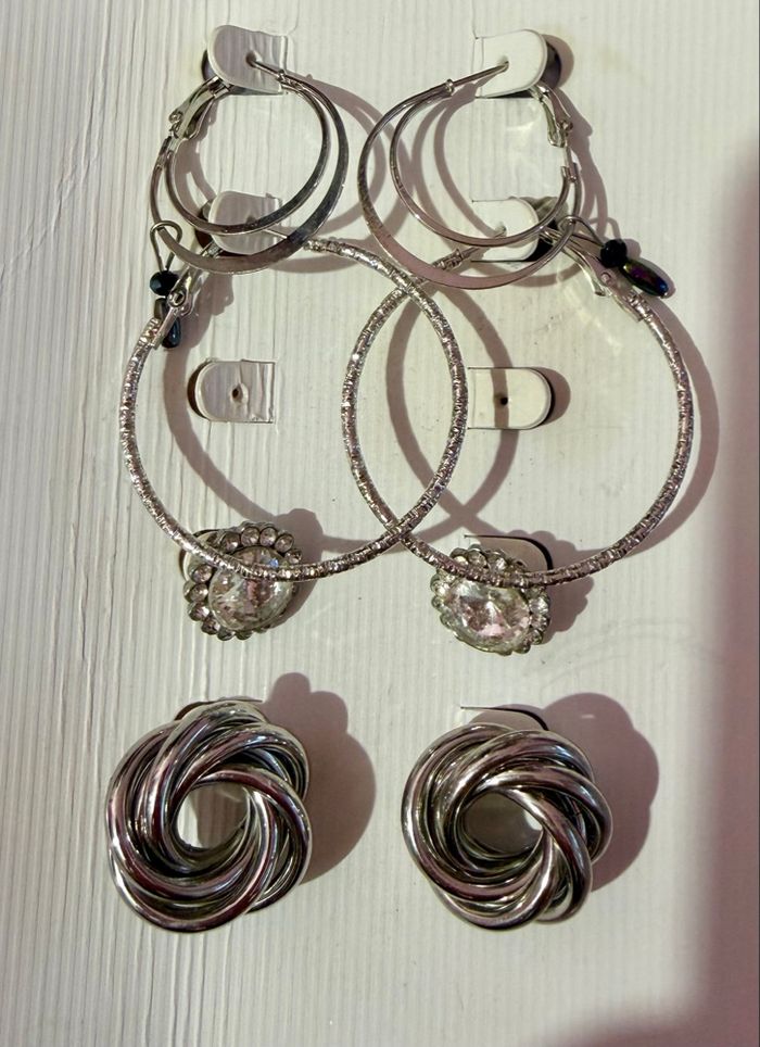 Lot de 20 paires de boucles d’oreilles - photo numéro 8