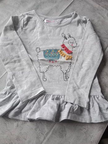 Tee shirt manche longue taille 4 ans