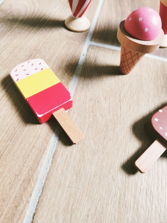🍦Dinette esquimaux et création de boules de glaces en bois marque Vertbaudet - photo numéro 3
