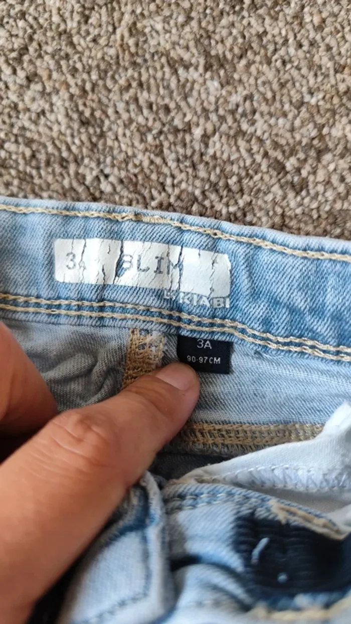 Jeans fille 3 ans - photo numéro 3