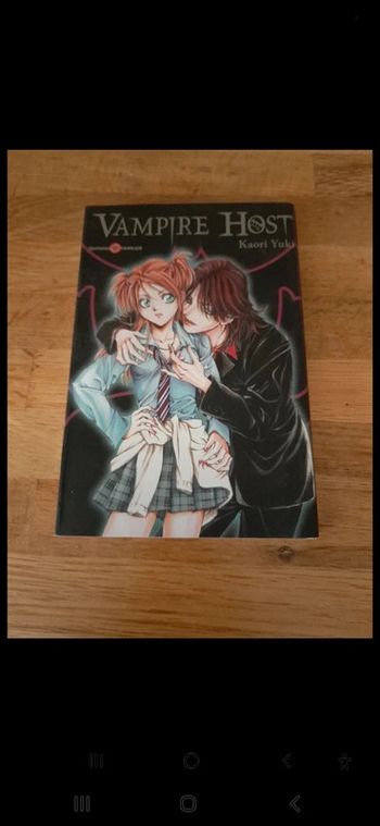 Manga vampire Host Tome 1