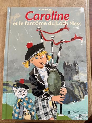 Livre difficilement trouvable Caroline et le fantôme du loch Ness bd album