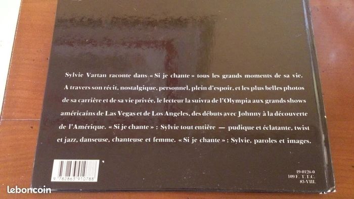 "Si je chante" Sylvie Vartan - photo numéro 2
