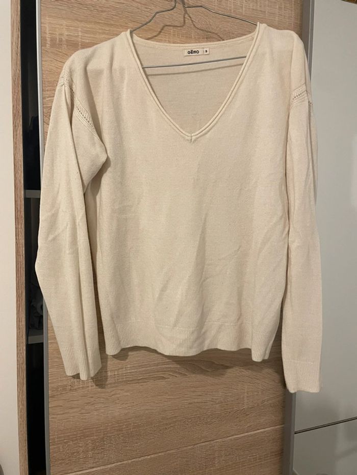 Pull blanc