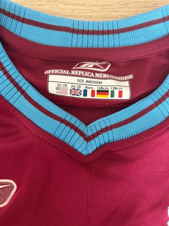 Maillot enfant vintage West Ham United 8 ans (Reebok) - photo numéro 4