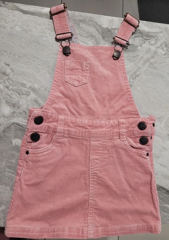 Salopete robe en velours