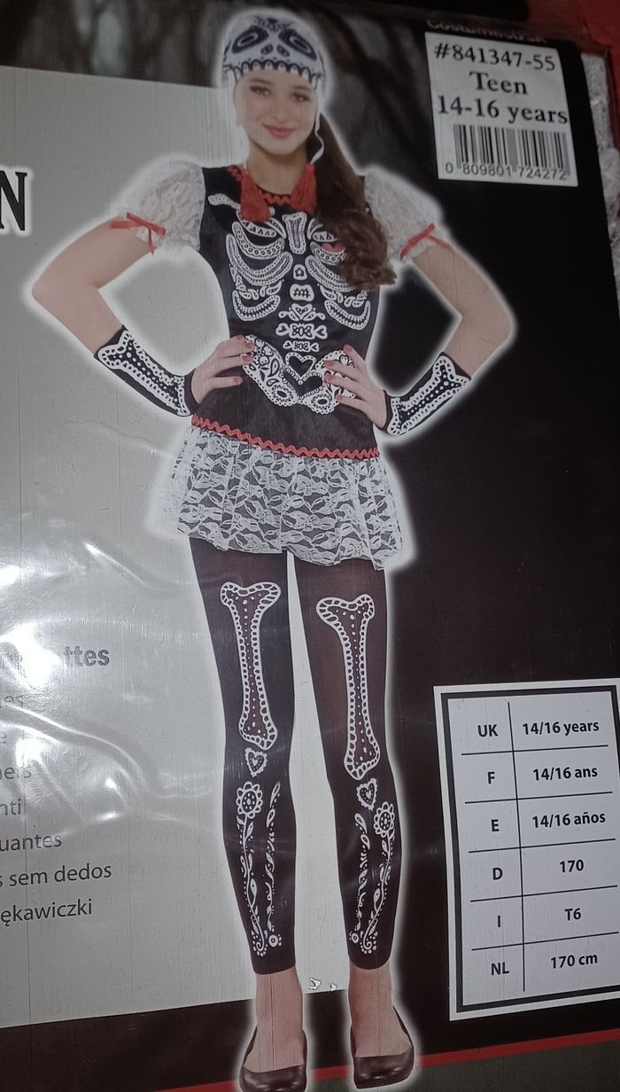Déguisement Halloween 14-16 ans - photo numéro 2
