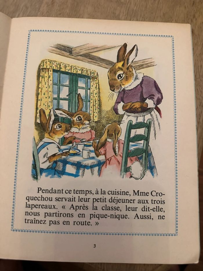 Livre ancien La mésaventure de Blanchette Hachette petite fleur album - photo numéro 5