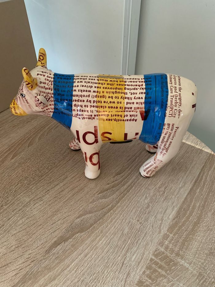 Grande tirelire vache - photo numéro 5