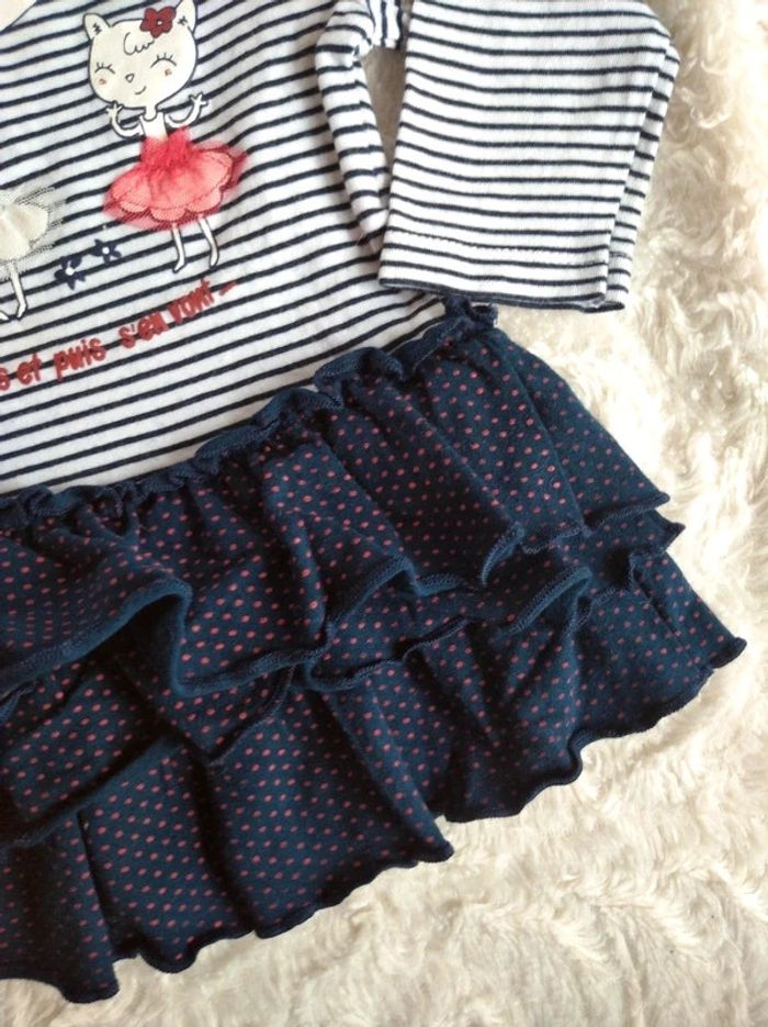 Robe manches longues Fille 6 mois 3 petits tours et s'en vont danseuses Tissaia - photo numéro 7