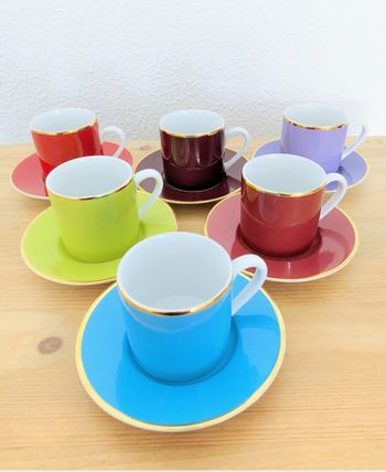 Service à café porcelaine alinea neuf 