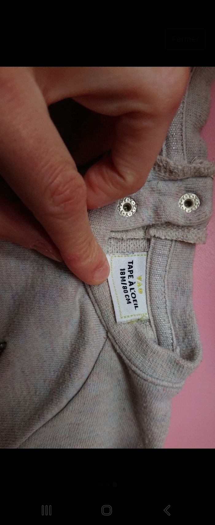 Robe pull tao 18 mois - photo numéro 2