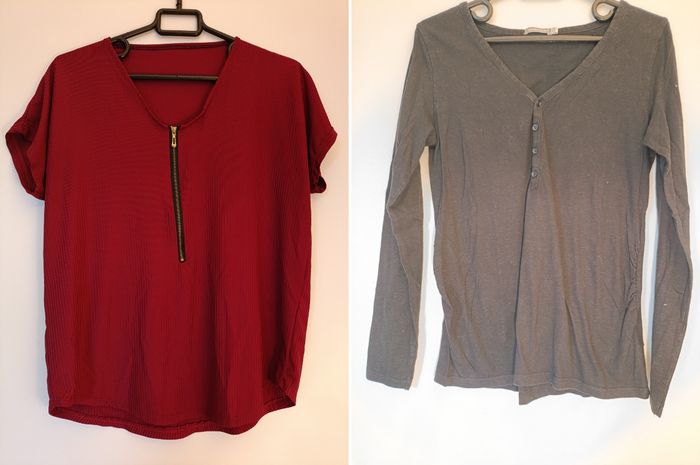 Lots de 21 vêtements allaitement T.40 - photo numéro 4