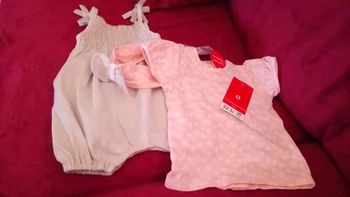 Ensemble lulu castagnette 3 mois neuf