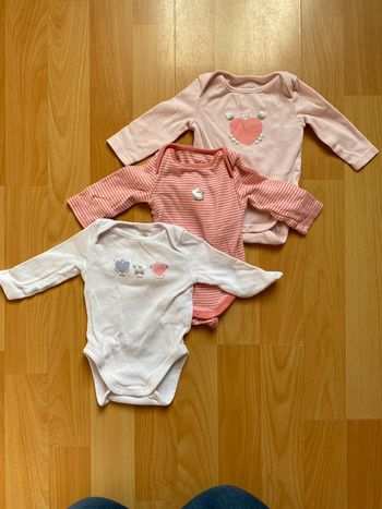 Lot 3 bodies manche longues
