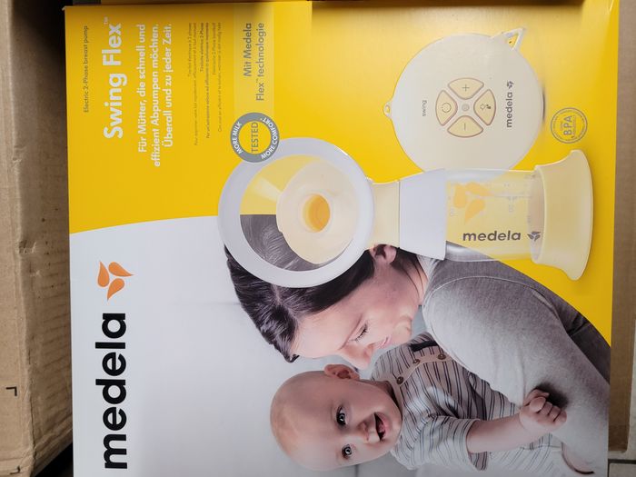 Medela Swing Flex Tire-lait électrique simple pompage sachets conservation lait, coussinets - photo numéro 4