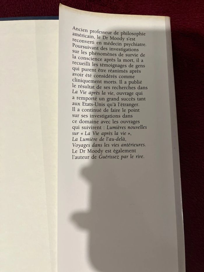 Livre Spiritisme Rencontres du Dr Raymond Moody - photo numéro 4