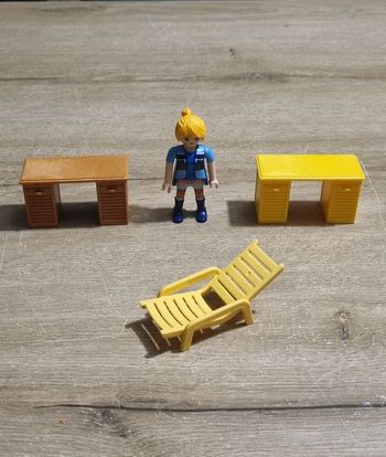 Playmobil femme et accessoires
