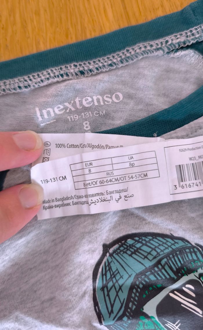 🦎 Pyjama en coton - In Extenso - 8 ans 🦎 - photo numéro 4