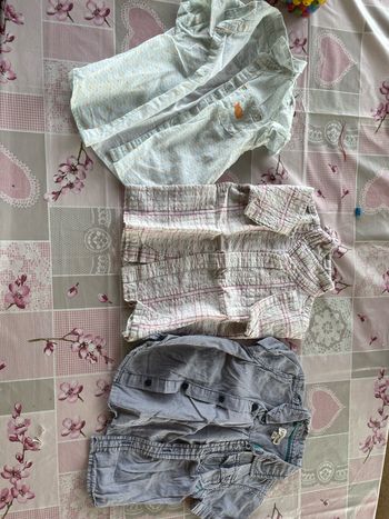 Lot de 3 chemises
