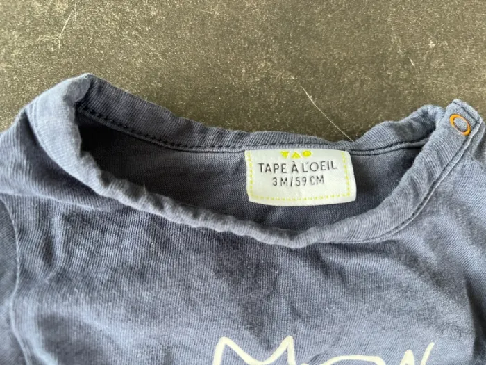 Lot de trois t-shirts manches longues - photo numéro 2