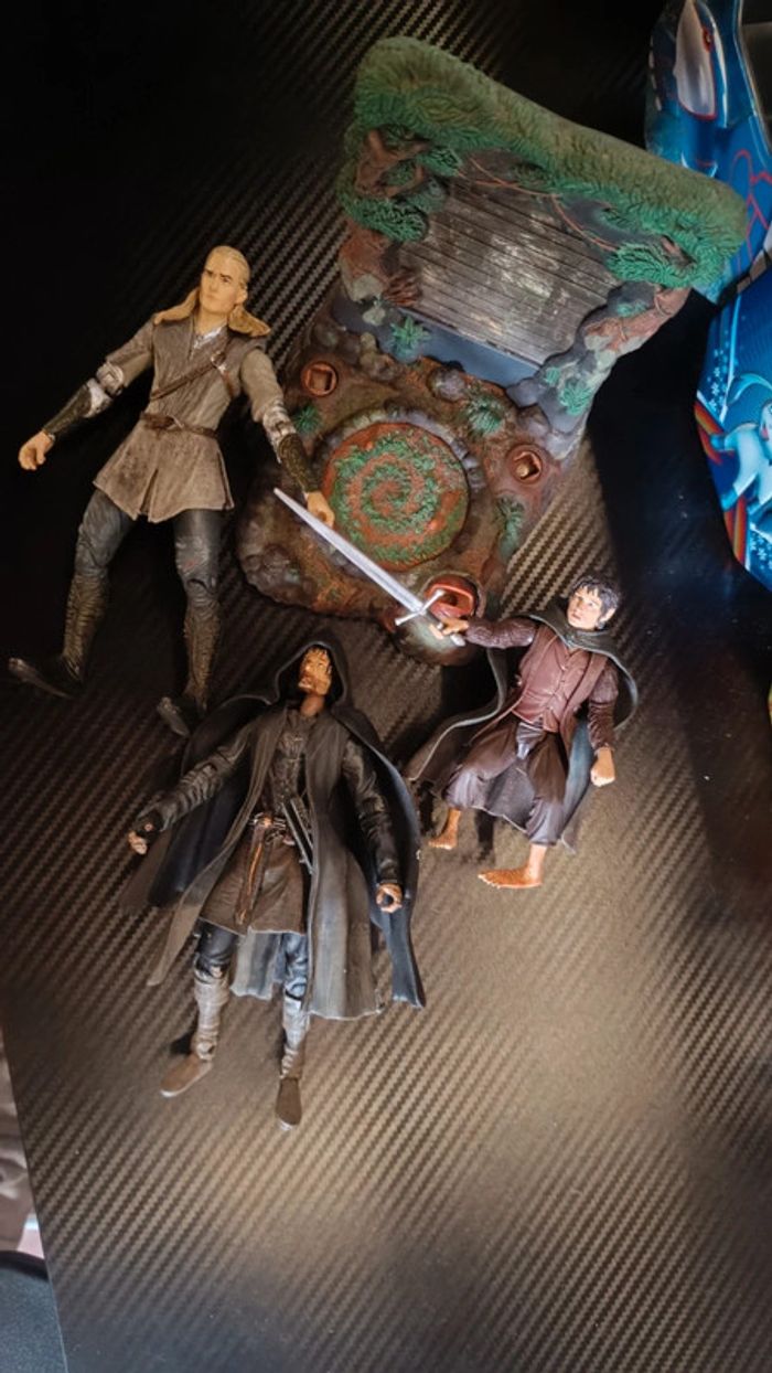 Lot figurine seigneur des anneaux