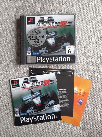 Playstation 1 ps1 formula 1 98 australian