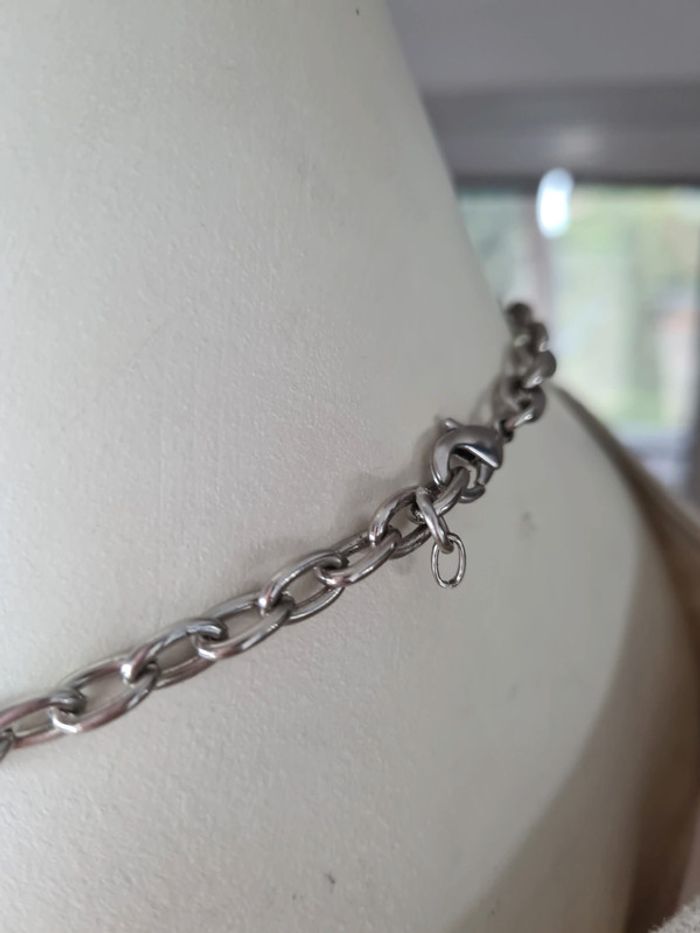 Collier argenté - photo numéro 4
