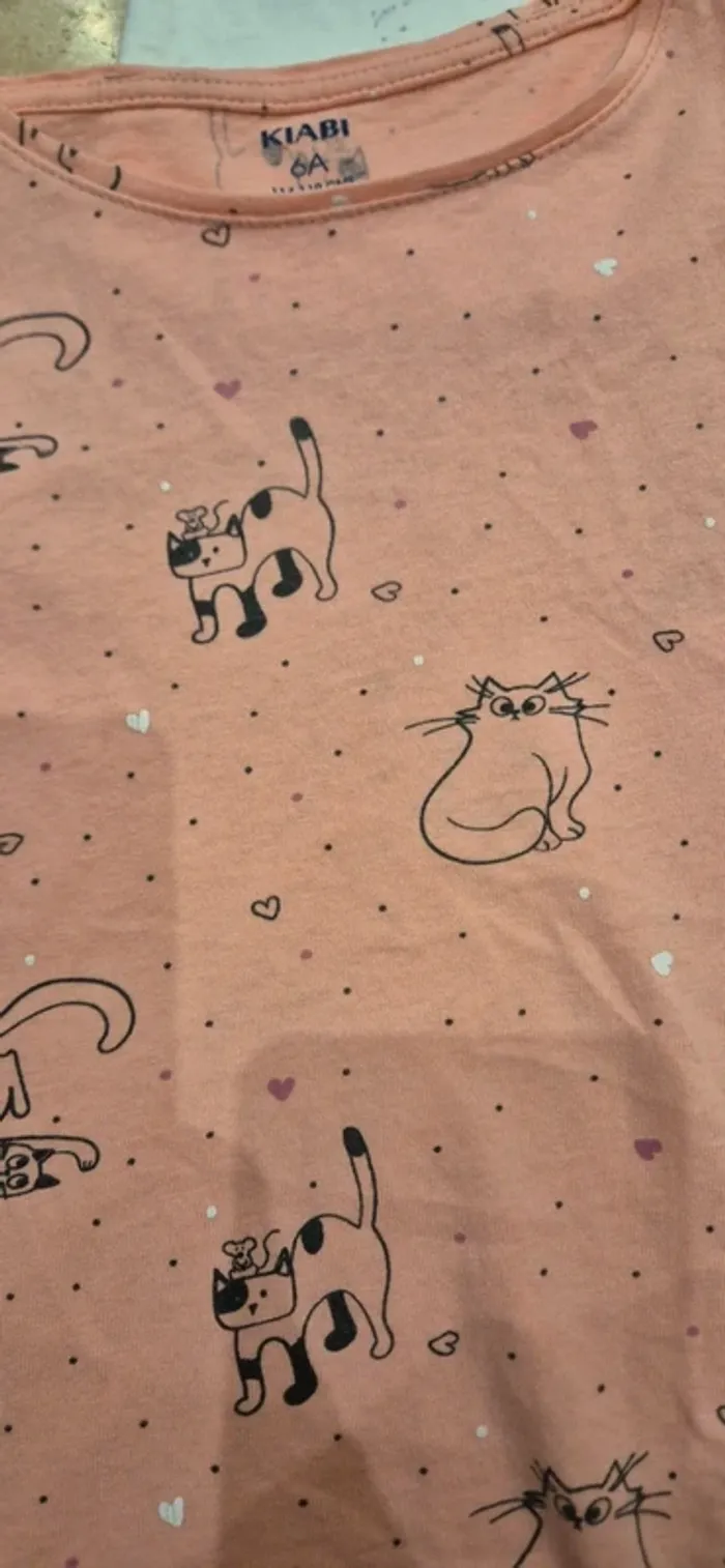 Lot de 4 t shirt à manche courte 6 ans - photo numéro 4