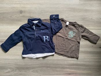 Lot 2 t-shirt 3 mois