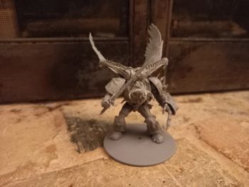 Demon prince with wings chaos space marines finecast resin warhammer