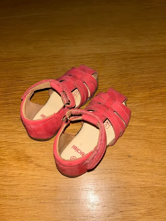 Sandales rouge P22 - photo numéro 2