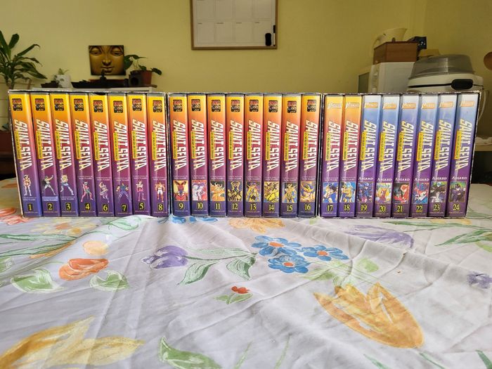 Cassettes vhs chevaliers du zodiaque - photo numéro 2