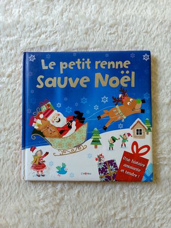Livre Le petit renne sauve Noël Ed. L'imprévu