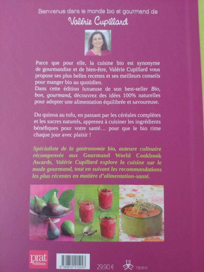 Livre bio bon gourmand de valerie cupillard - photo numéro 4