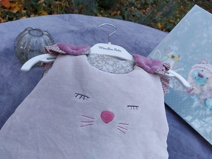 Lot naissance fille collection Les Pachats Moulin Roty neuf avec gigoteuse - photo numéro 2